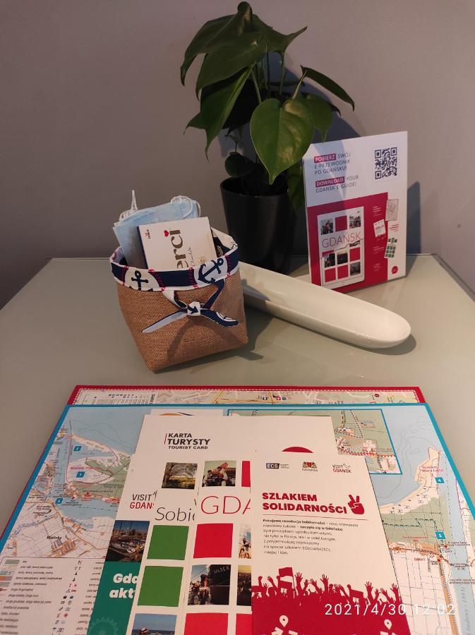 Przytulny Apartament, 2 Pokoje Nad Morzem Apartment Gdansk Ngoại thất bức ảnh