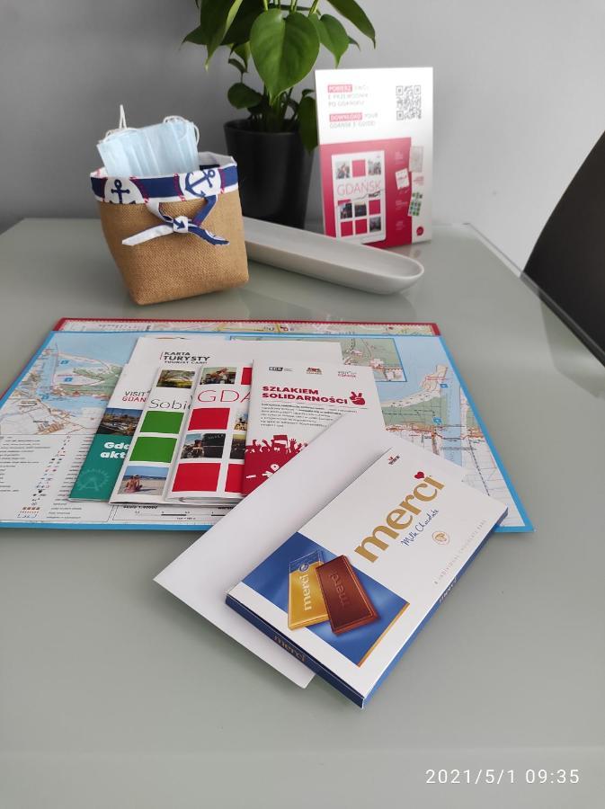 Przytulny Apartament, 2 Pokoje Nad Morzem Apartment Gdansk Ngoại thất bức ảnh